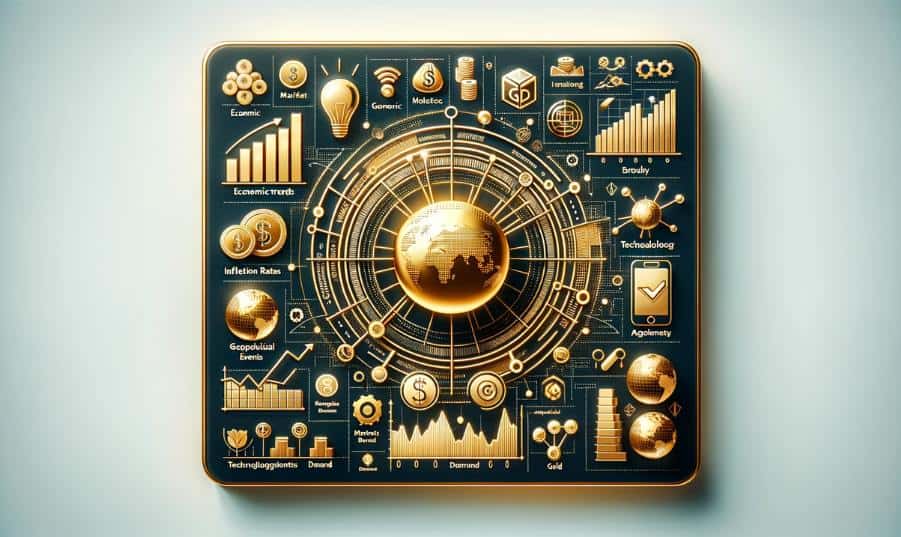 a chart showing The Historical Significance of Gold as an Investment